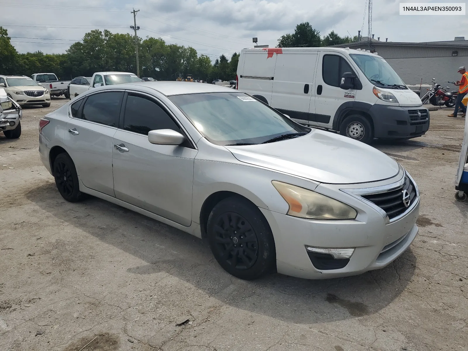 2014 Nissan Altima 2.5 VIN: 1N4AL3AP4EN350093 Lot: 66602844