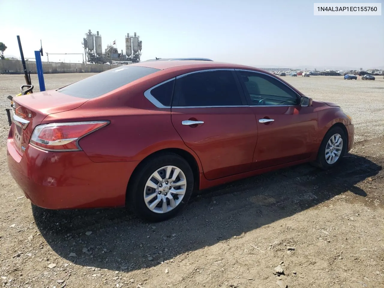 2014 Nissan Altima 2.5 VIN: 1N4AL3AP1EC155760 Lot: 66957874