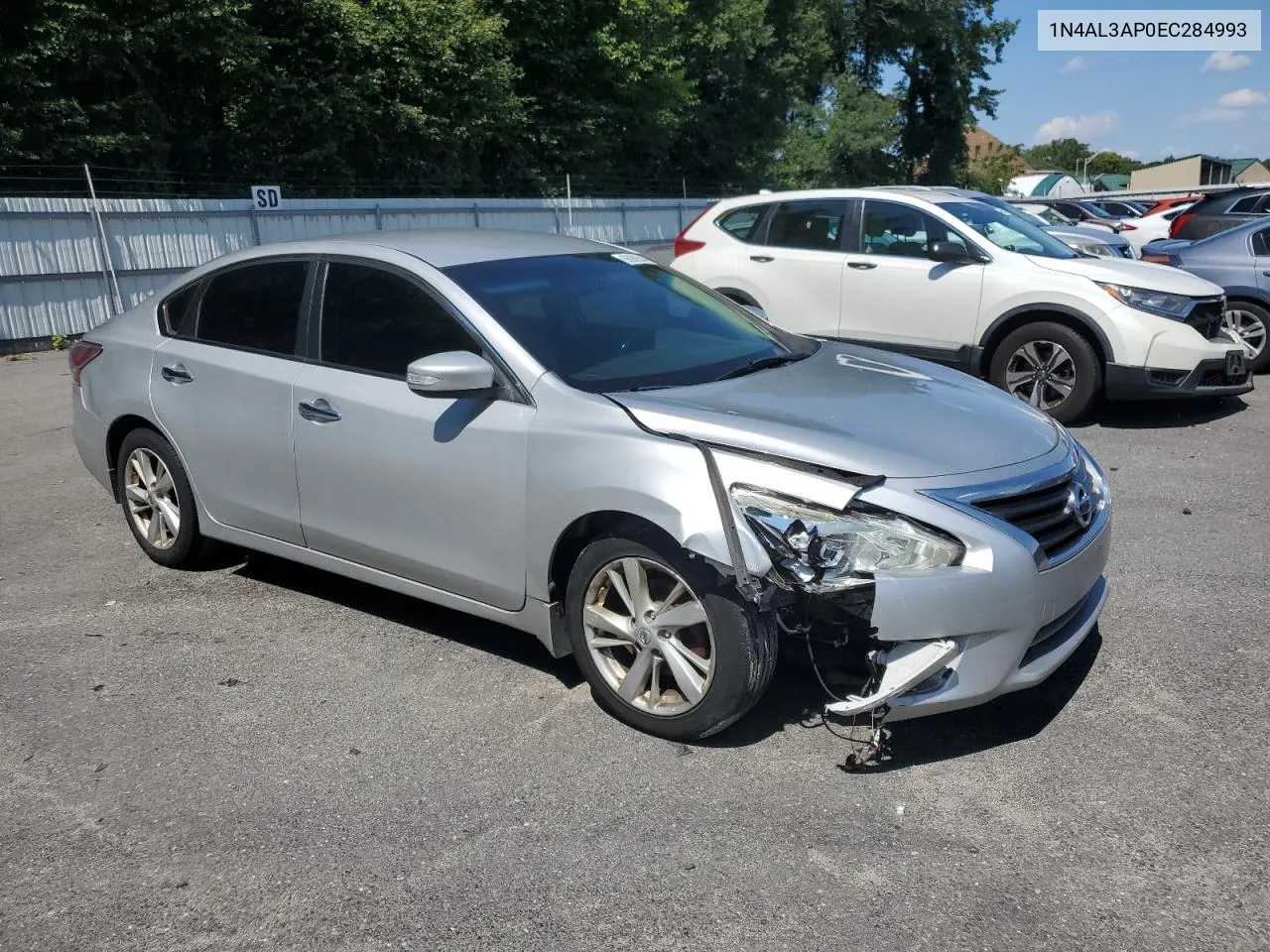 2014 Nissan Altima 2.5 VIN: 1N4AL3AP0EC284993 Lot: 66989344