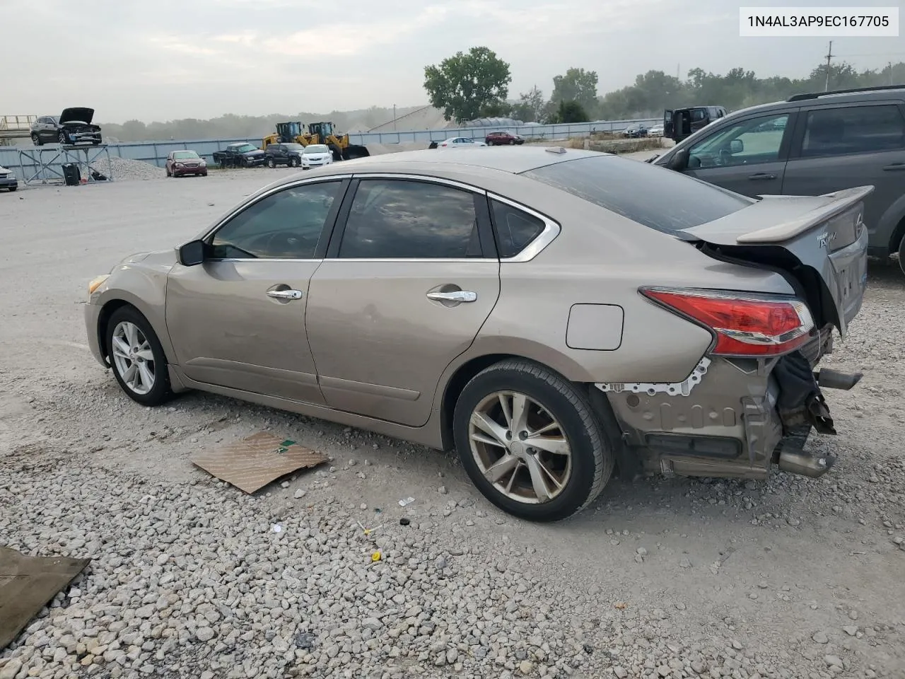 2014 Nissan Altima 2.5 VIN: 1N4AL3AP9EC167705 Lot: 67323944