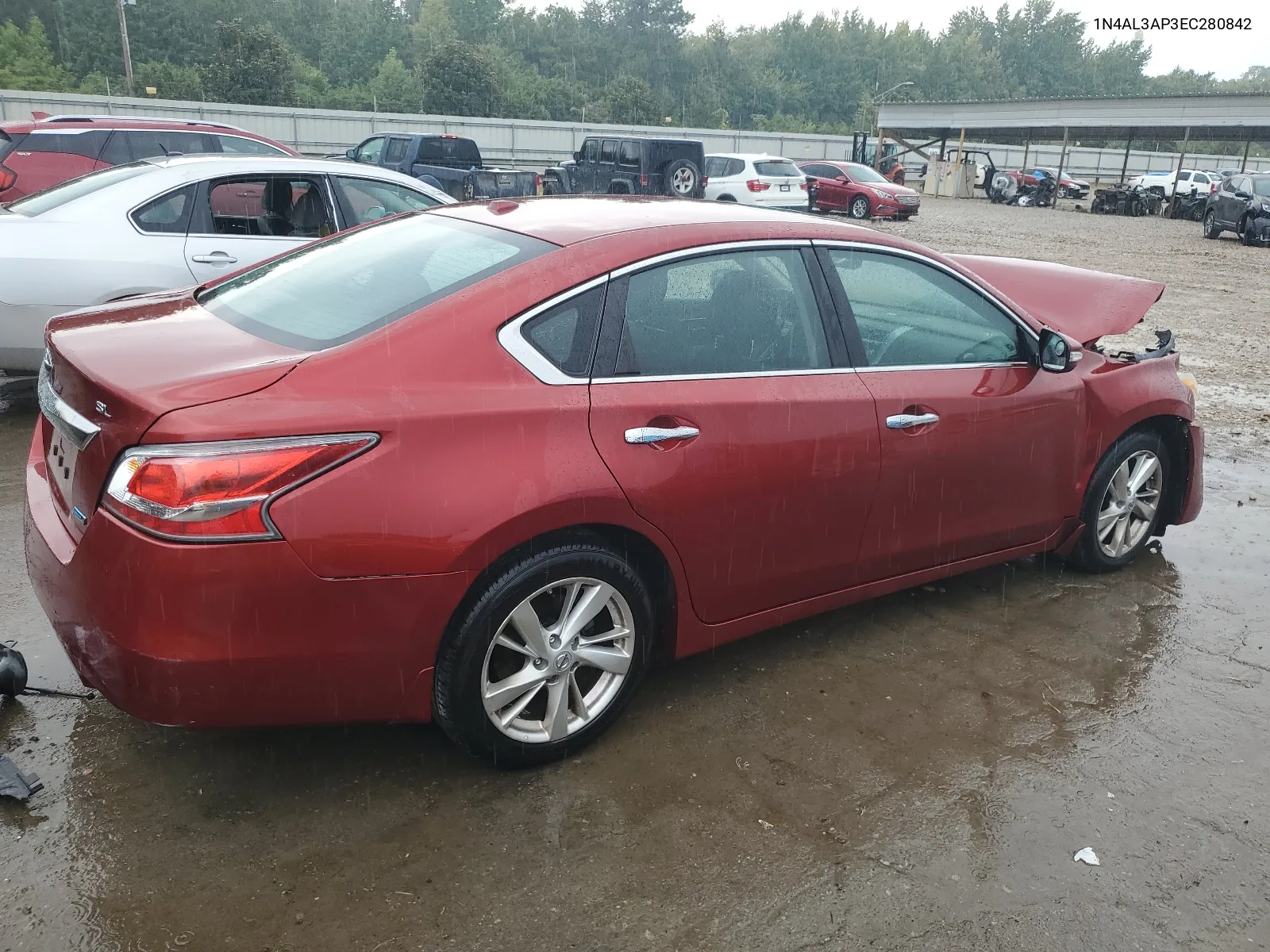 2014 Nissan Altima 2.5 VIN: 1N4AL3AP3EC280842 Lot: 67459854