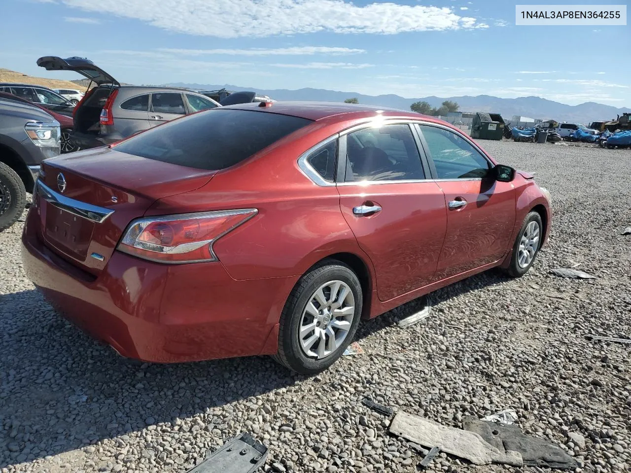 1N4AL3AP8EN364255 2014 Nissan Altima 2.5