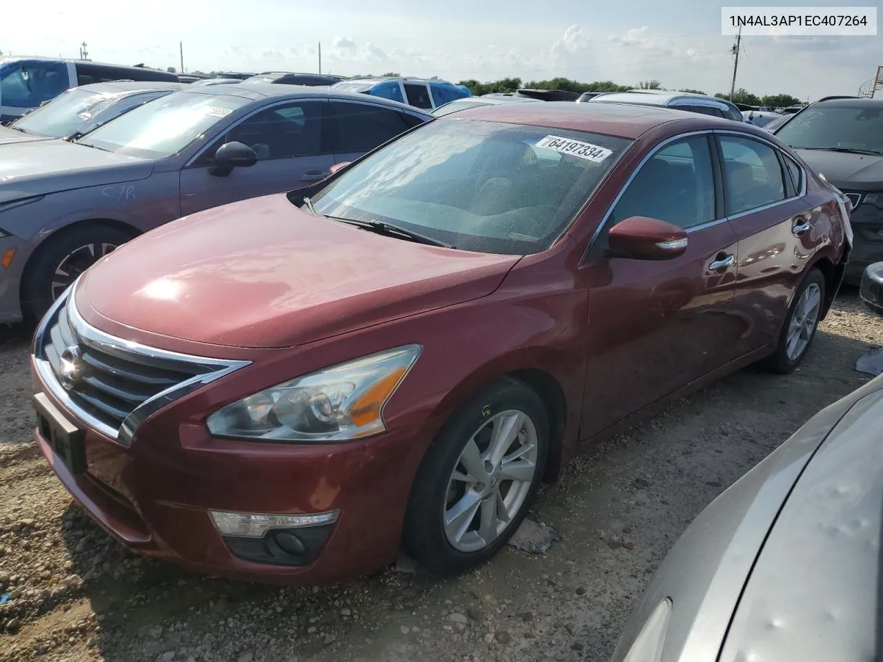 1N4AL3AP1EC407264 2014 Nissan Altima 2.5