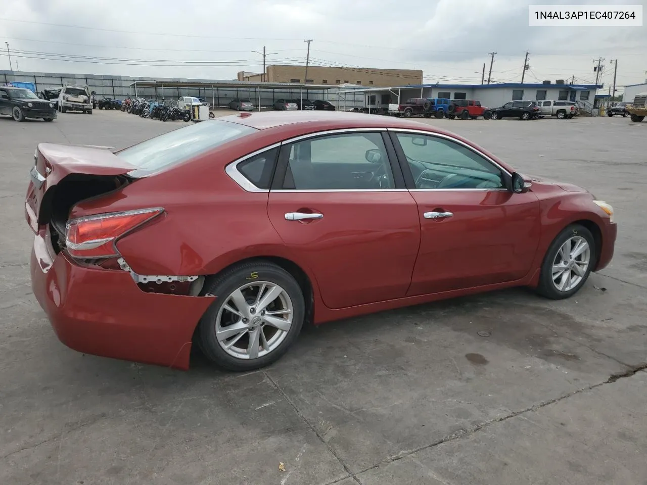 2014 Nissan Altima 2.5 VIN: 1N4AL3AP1EC407264 Lot: 67602924