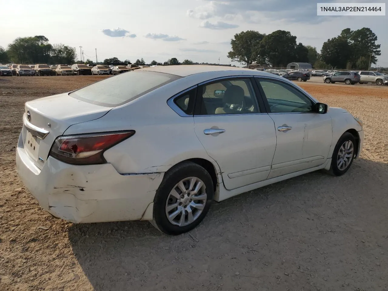 2014 Nissan Altima 2.5 VIN: 1N4AL3AP2EN214464 Lot: 67632174