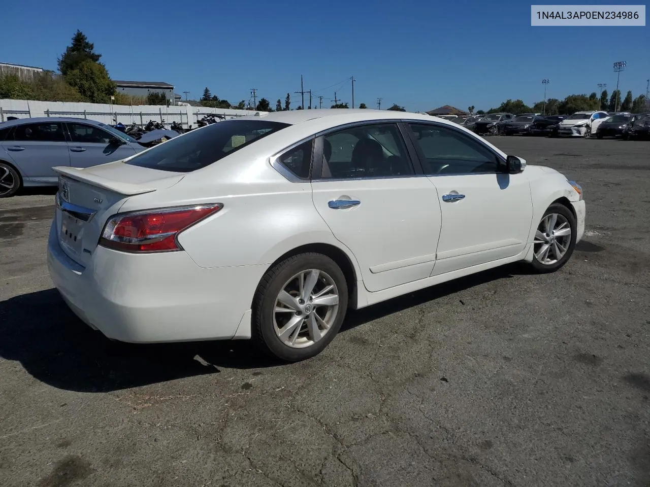 2014 Nissan Altima 2.5 VIN: 1N4AL3AP0EN234986 Lot: 67793454