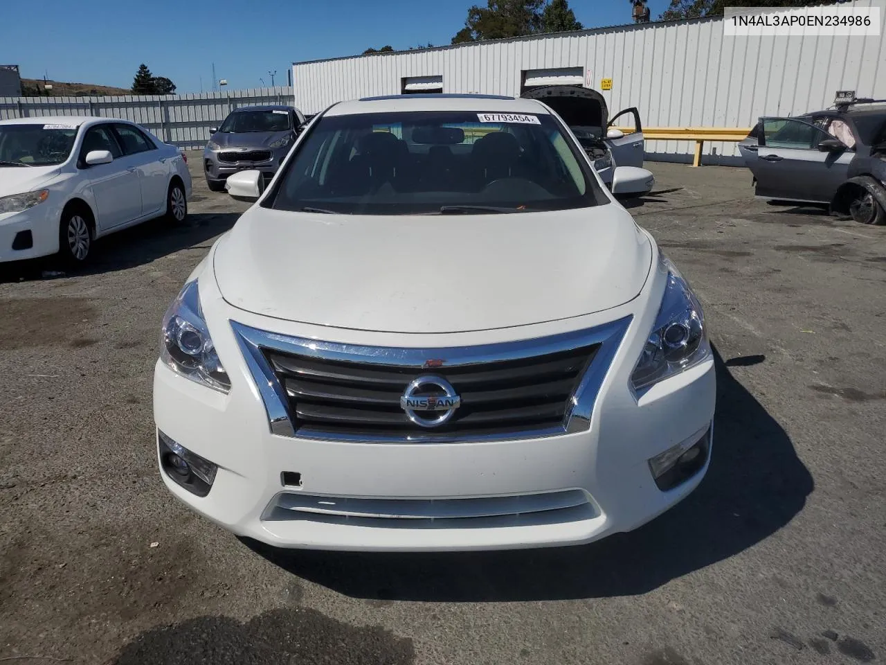 2014 Nissan Altima 2.5 VIN: 1N4AL3AP0EN234986 Lot: 67793454