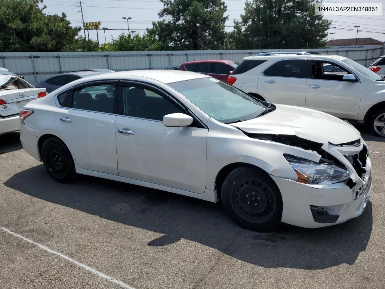 2014 Nissan Altima 2.5 VIN: 1N4AL3AP2EN348861 Lot: 67856844