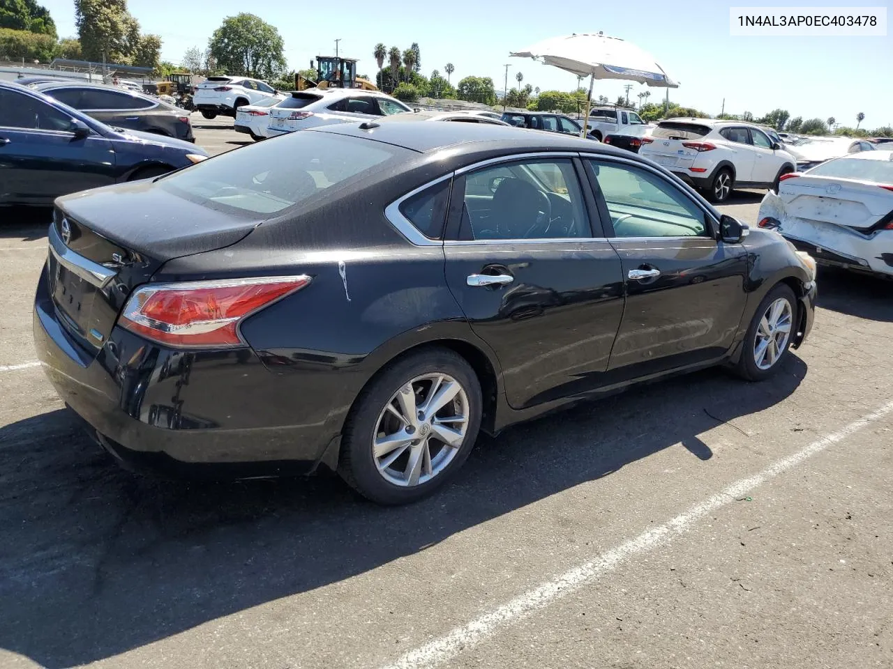 2014 Nissan Altima 2.5 VIN: 1N4AL3AP0EC403478 Lot: 67879174