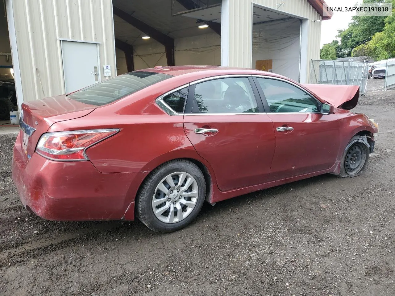 2014 Nissan Altima 2.5 VIN: 1N4AL3APXEC191818 Lot: 68123254