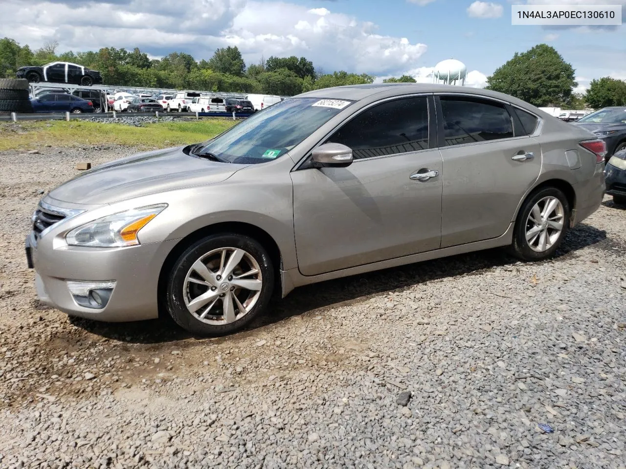 2014 Nissan Altima 2.5 VIN: 1N4AL3AP0EC130610 Lot: 68215274