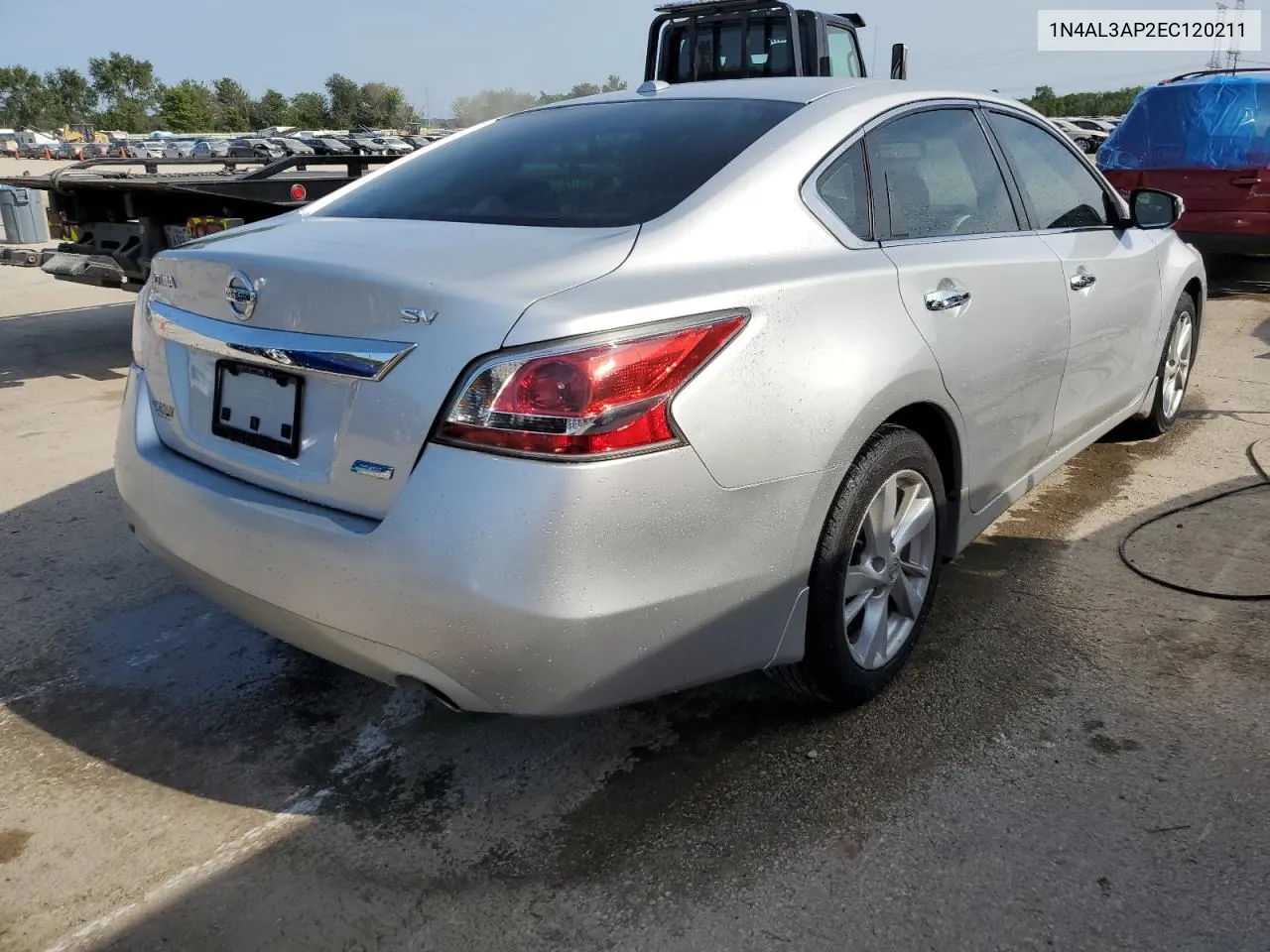 2014 Nissan Altima 2.5 VIN: 1N4AL3AP2EC120211 Lot: 68354344