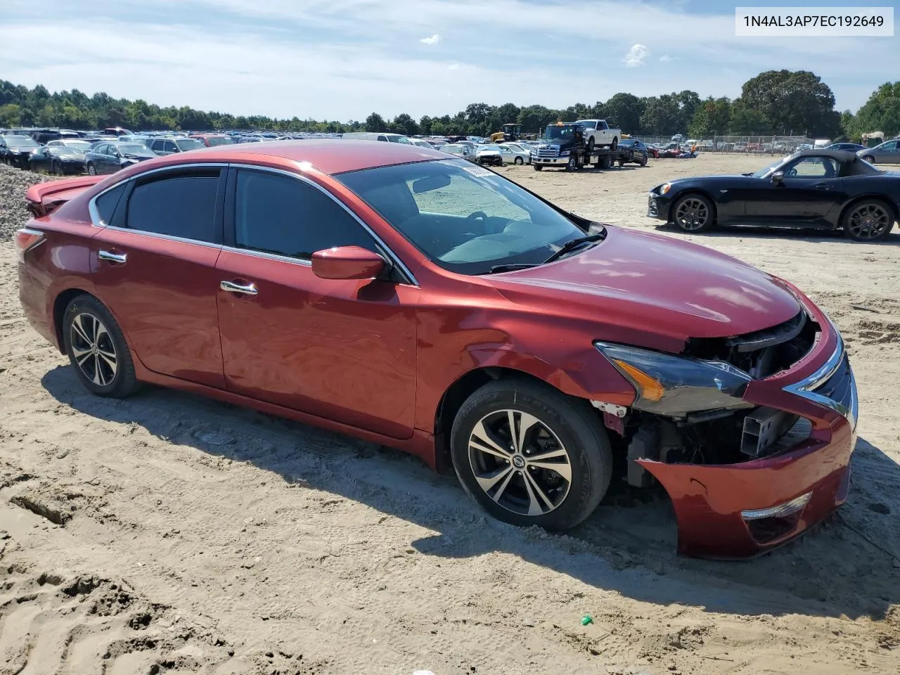 2014 Nissan Altima 2.5 VIN: 1N4AL3AP7EC192649 Lot: 68676034