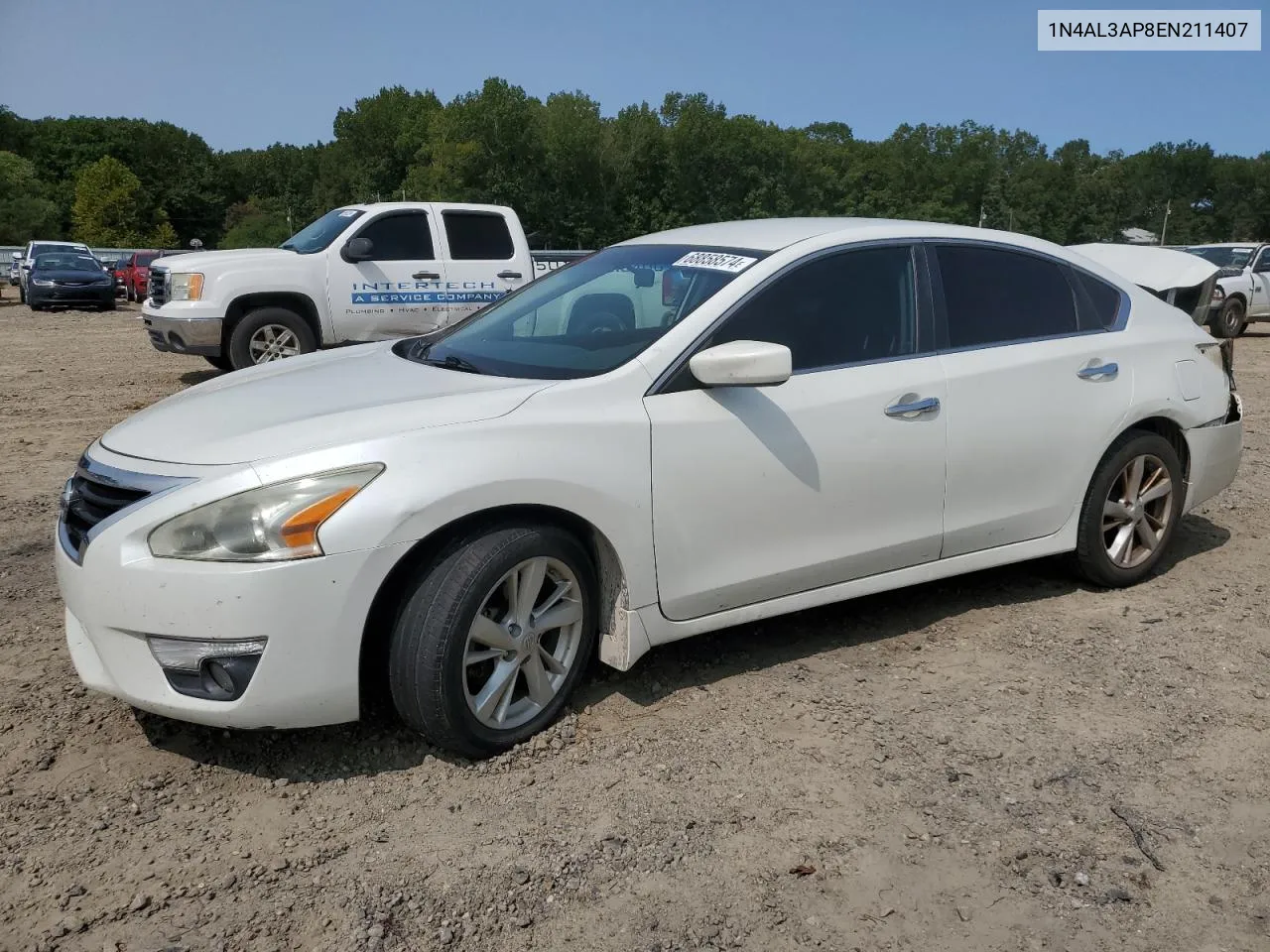 2014 Nissan Altima 2.5 VIN: 1N4AL3AP8EN211407 Lot: 68858574