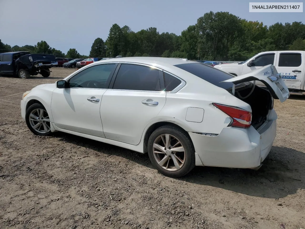 1N4AL3AP8EN211407 2014 Nissan Altima 2.5