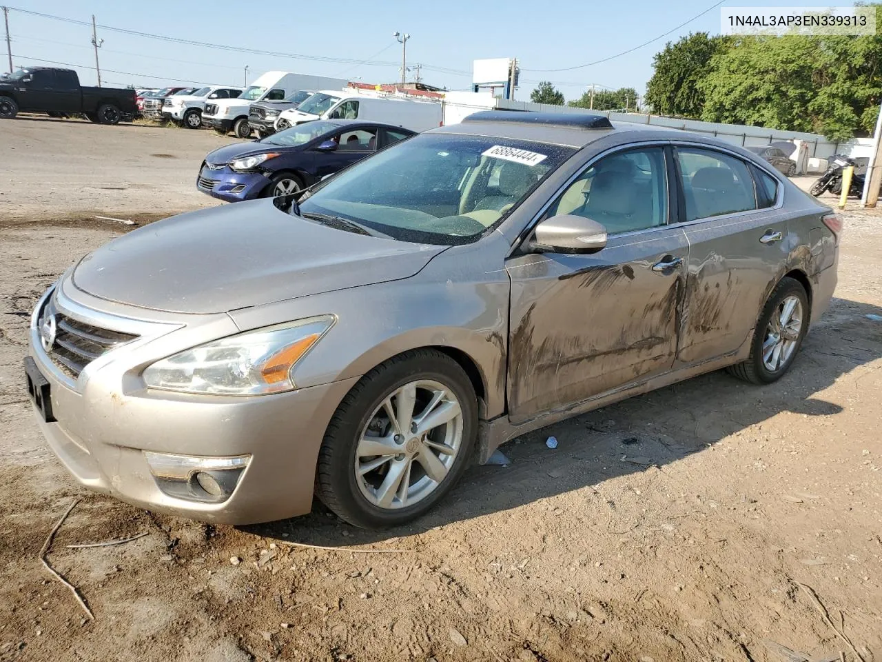 2014 Nissan Altima 2.5 VIN: 1N4AL3AP3EN339313 Lot: 68864444