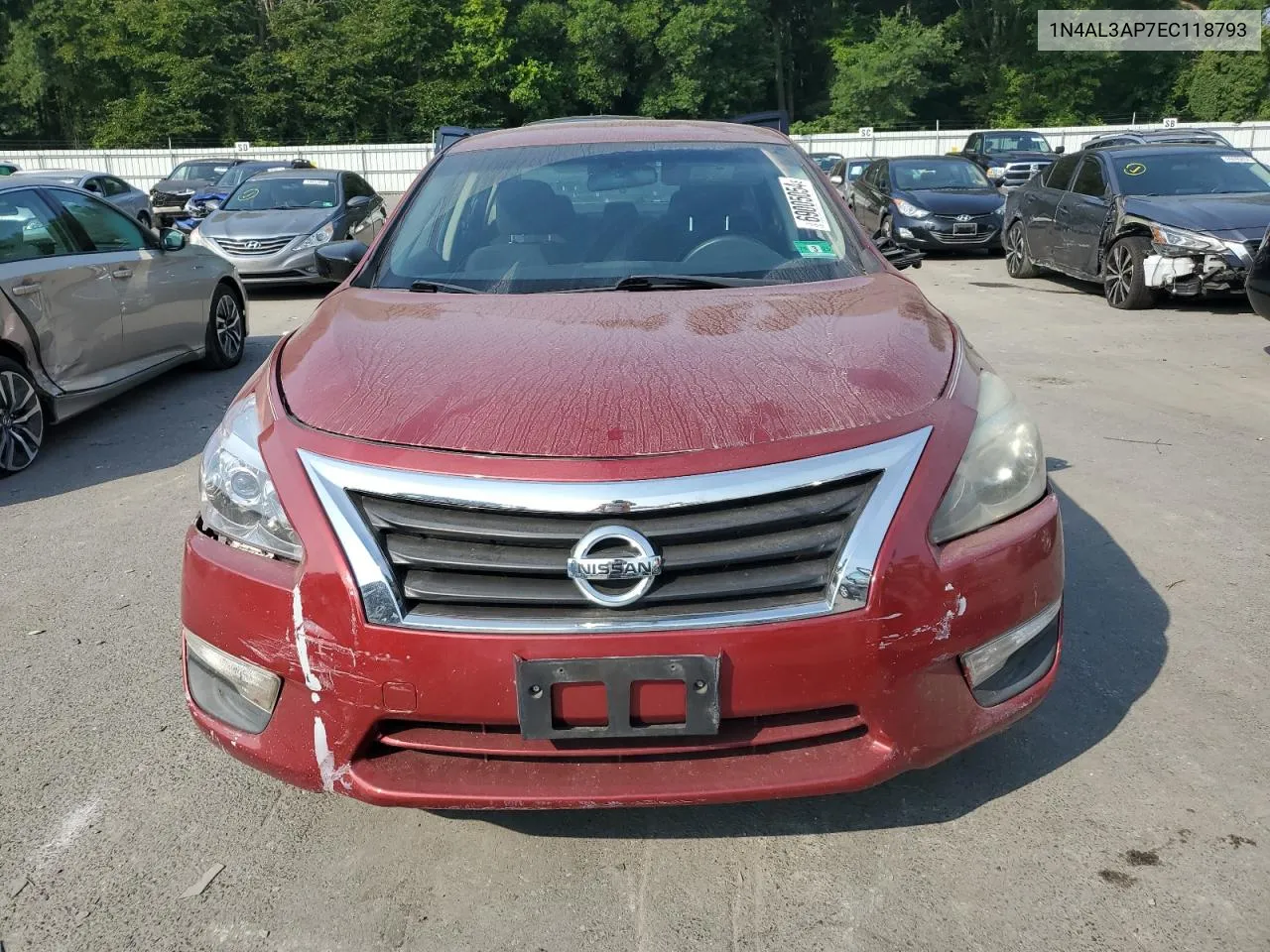 2014 Nissan Altima 2.5 VIN: 1N4AL3AP7EC118793 Lot: 69005054