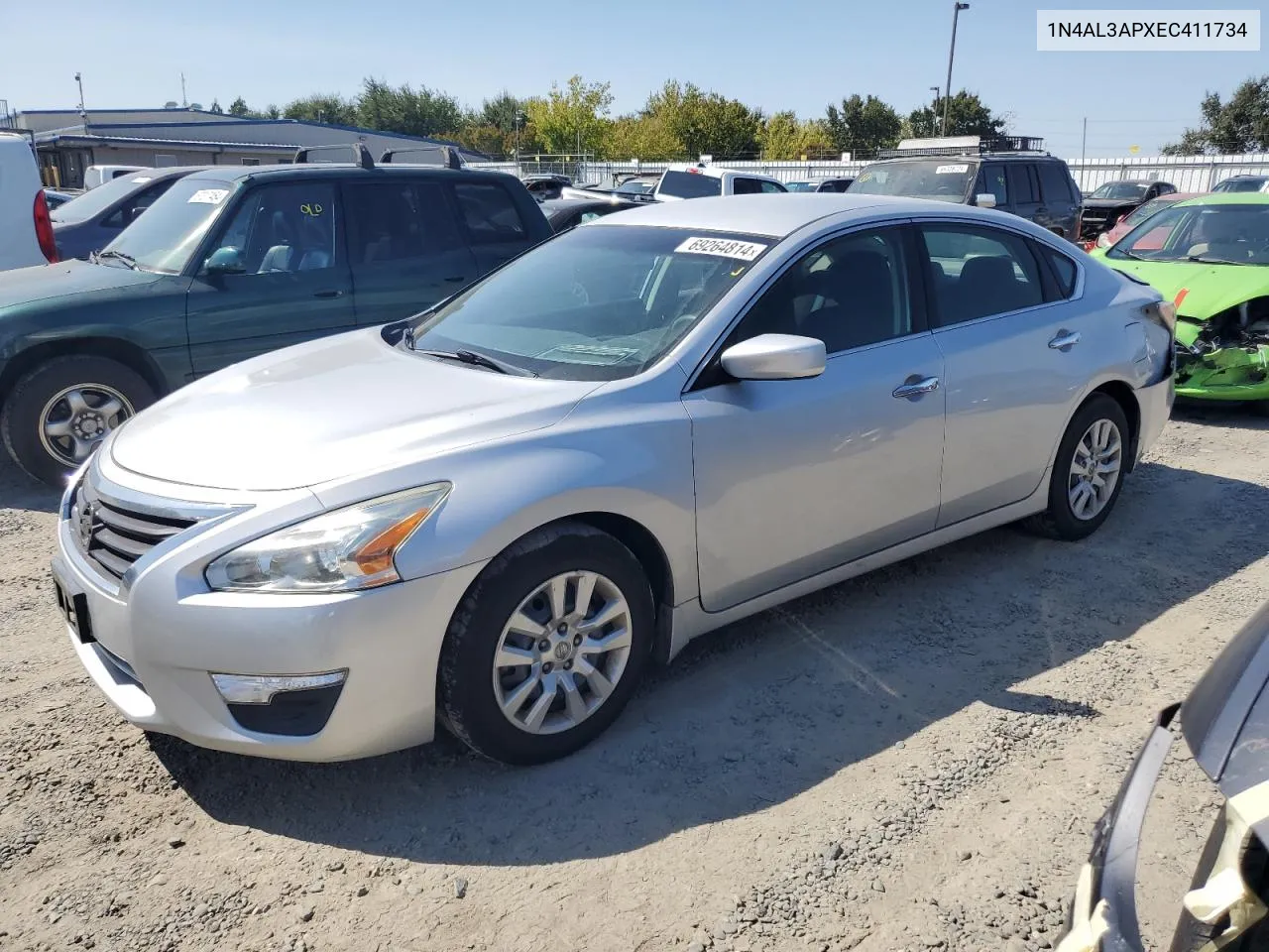 2014 Nissan Altima 2.5 VIN: 1N4AL3APXEC411734 Lot: 69264814