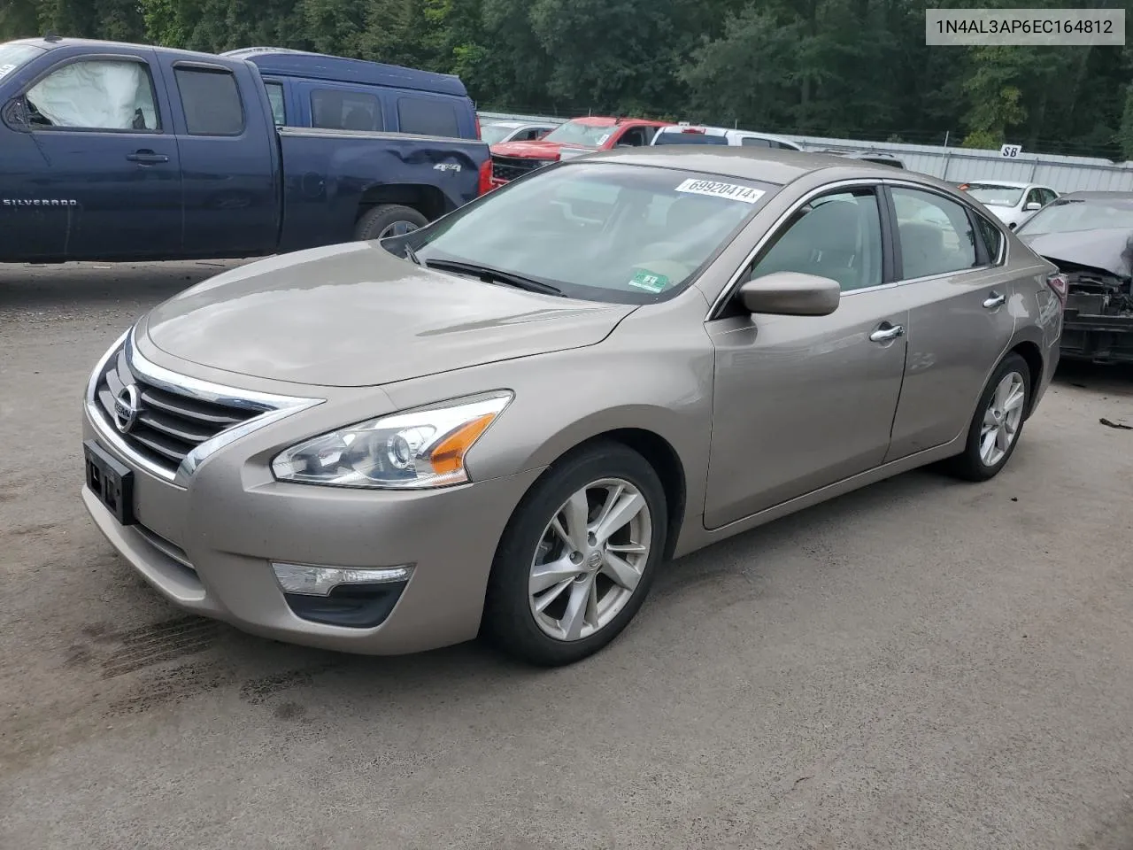 2014 Nissan Altima 2.5 VIN: 1N4AL3AP6EC164812 Lot: 69920414