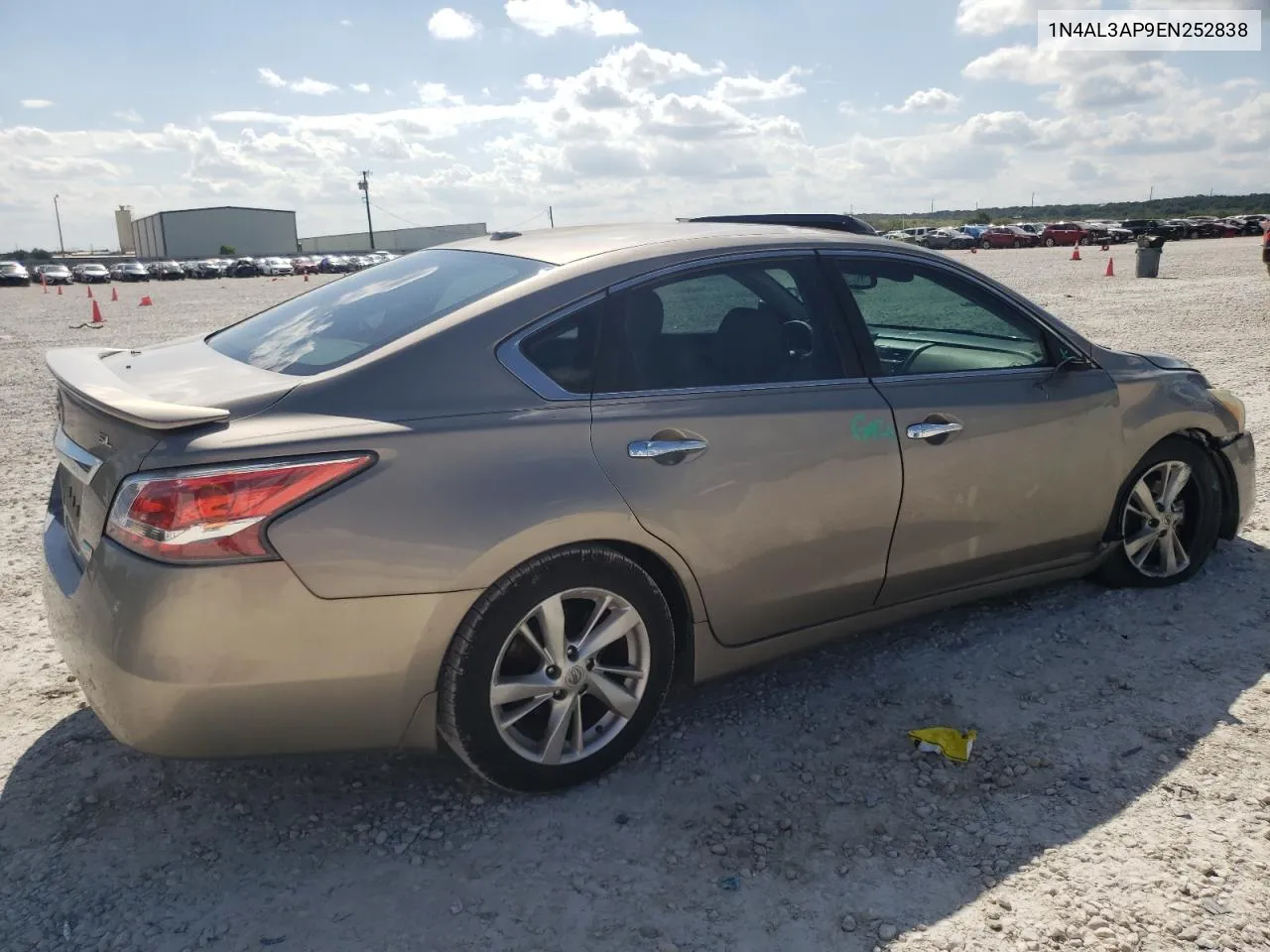 2014 Nissan Altima 2.5 VIN: 1N4AL3AP9EN252838 Lot: 69925604