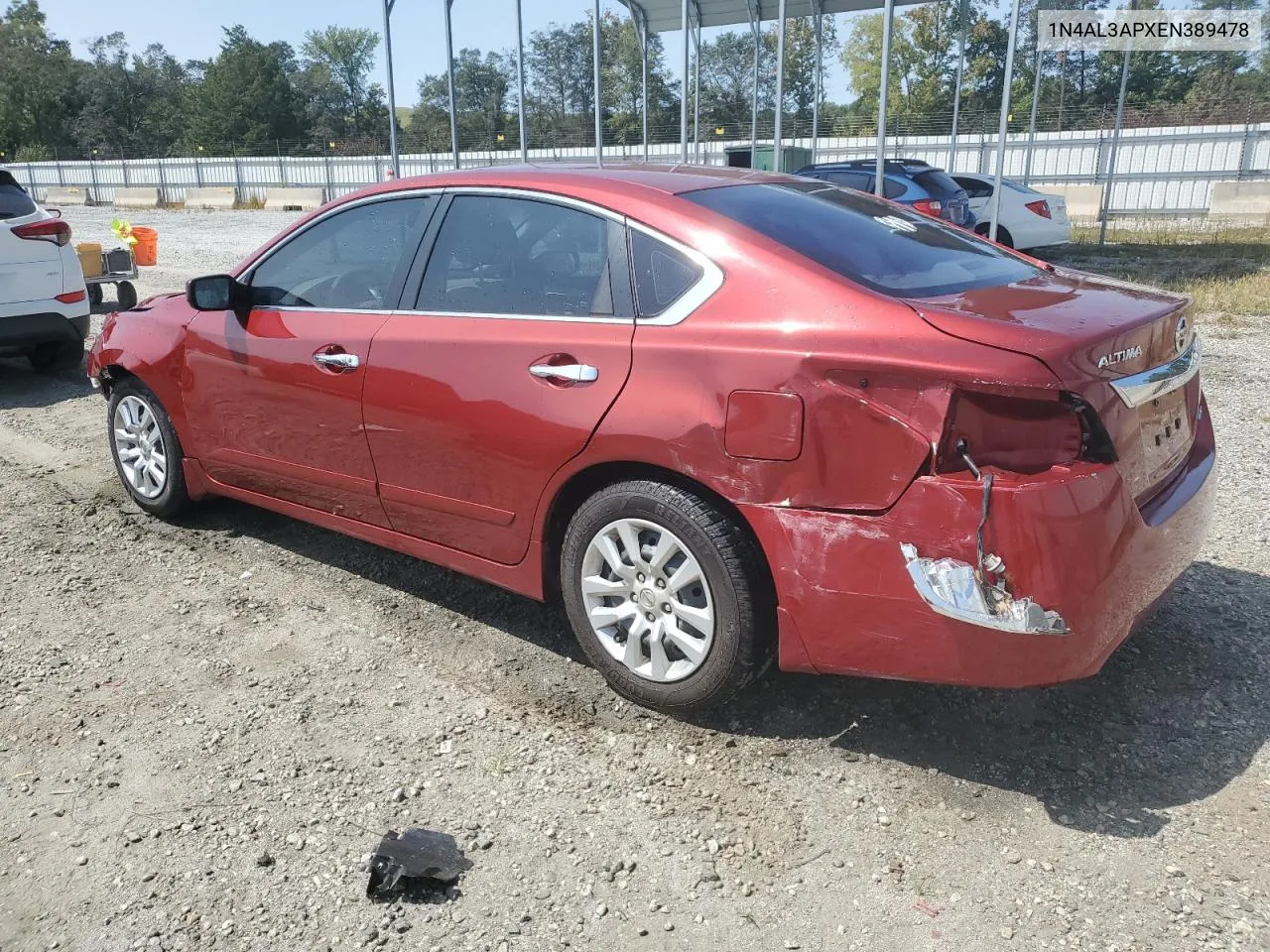 2014 Nissan Altima 2.5 VIN: 1N4AL3APXEN389478 Lot: 70436254