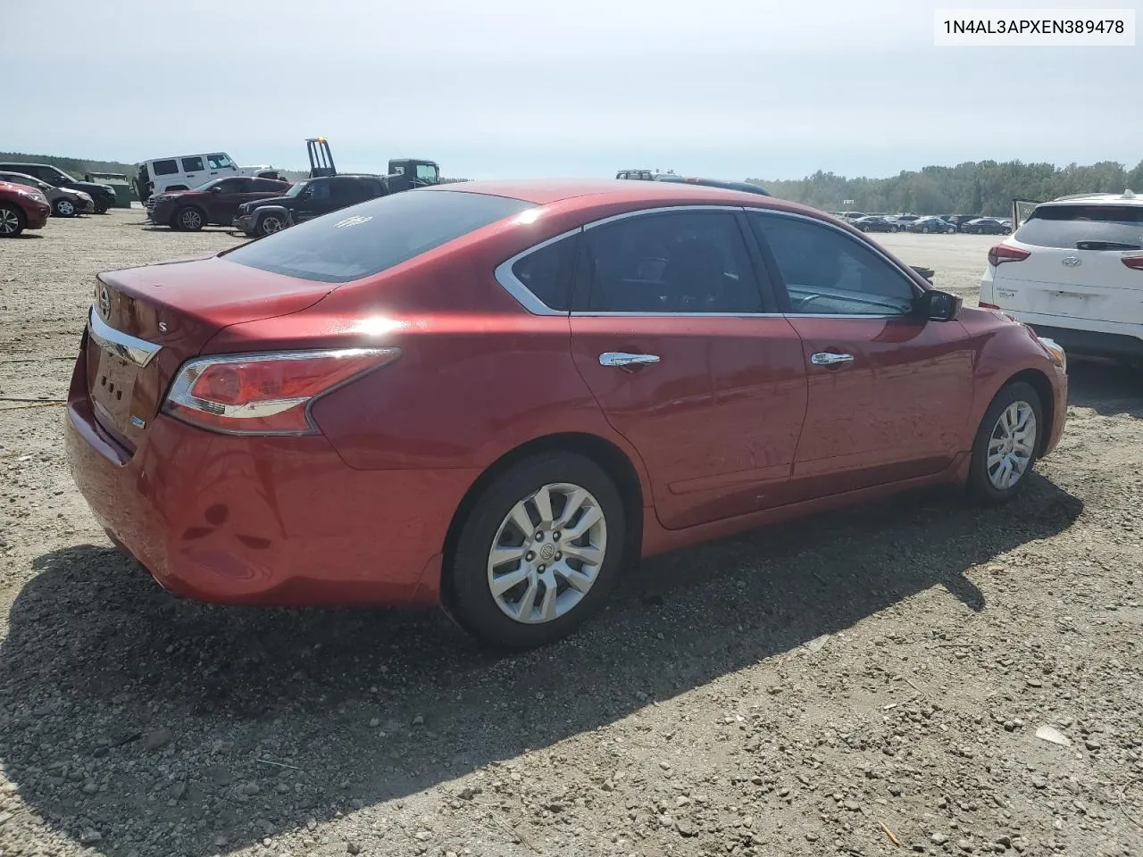 2014 Nissan Altima 2.5 VIN: 1N4AL3APXEN389478 Lot: 70436254