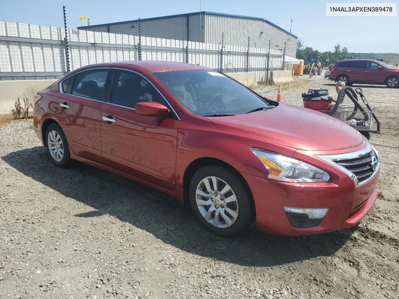 2014 Nissan Altima 2.5 VIN: 1N4AL3APXEN389478 Lot: 70436254