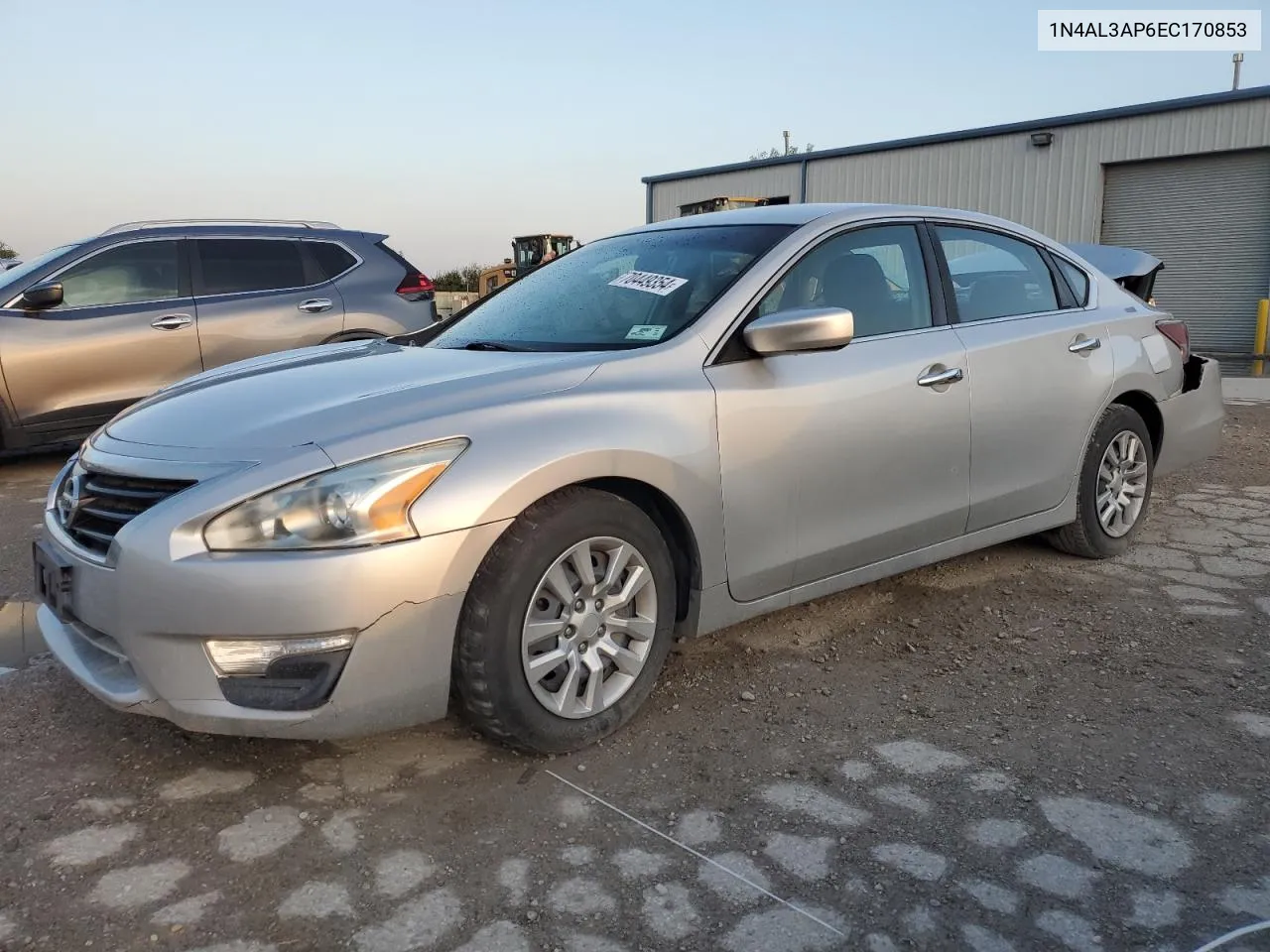 2014 Nissan Altima 2.5 VIN: 1N4AL3AP6EC170853 Lot: 70449354