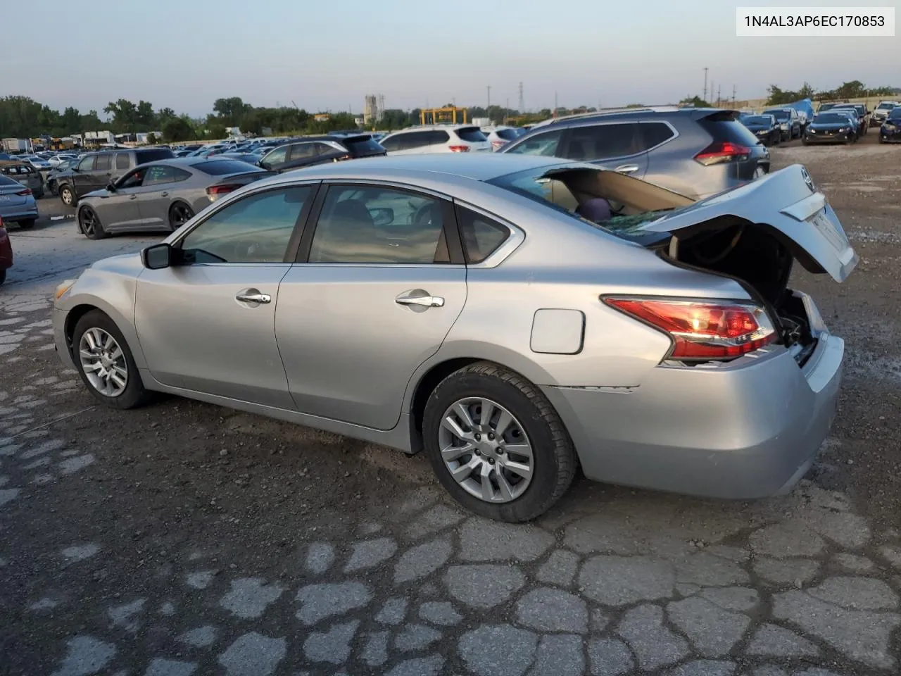 2014 Nissan Altima 2.5 VIN: 1N4AL3AP6EC170853 Lot: 70449354