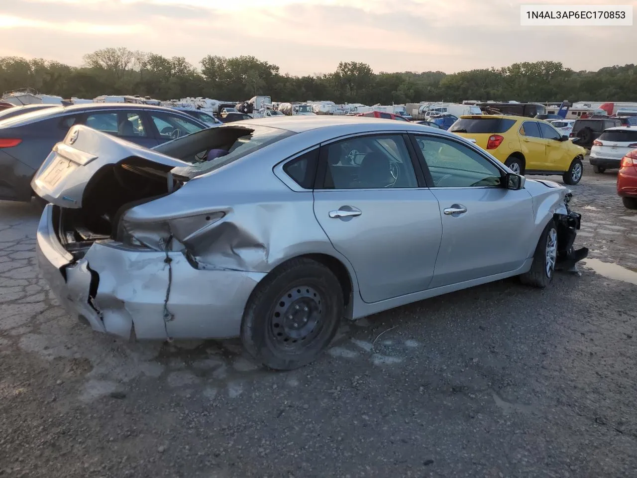 2014 Nissan Altima 2.5 VIN: 1N4AL3AP6EC170853 Lot: 70449354