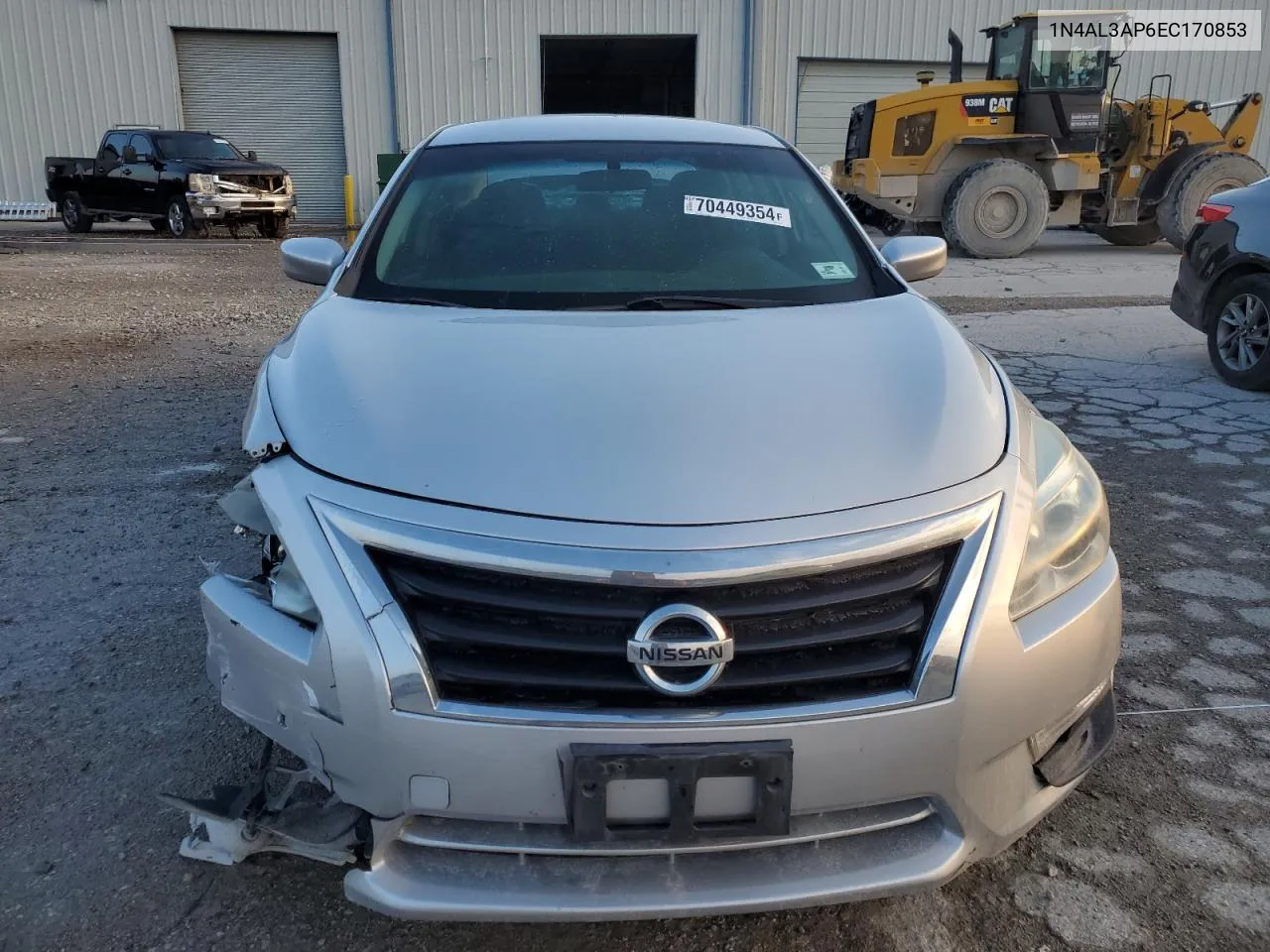 2014 Nissan Altima 2.5 VIN: 1N4AL3AP6EC170853 Lot: 70449354