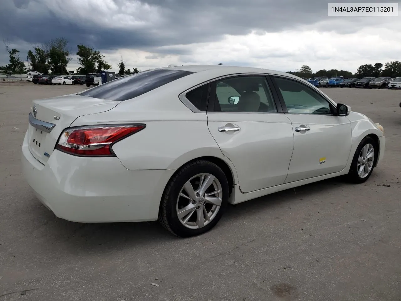 2014 Nissan Altima 2.5 VIN: 1N4AL3AP7EC115201 Lot: 70485024