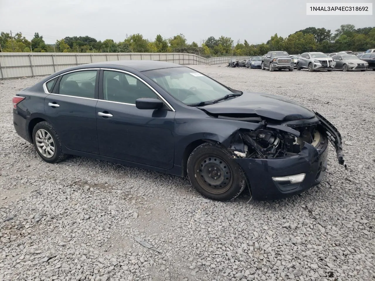 2014 Nissan Altima 2.5 VIN: 1N4AL3AP4EC318692 Lot: 70635284