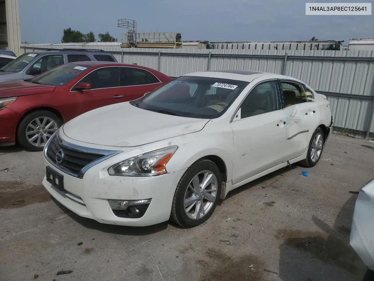 2014 Nissan Altima 2.5 VIN: 1N4AL3AP8EC125641 Lot: 70724784