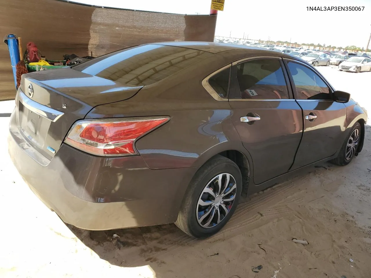 2014 Nissan Altima 2.5 VIN: 1N4AL3AP3EN350067 Lot: 70855484