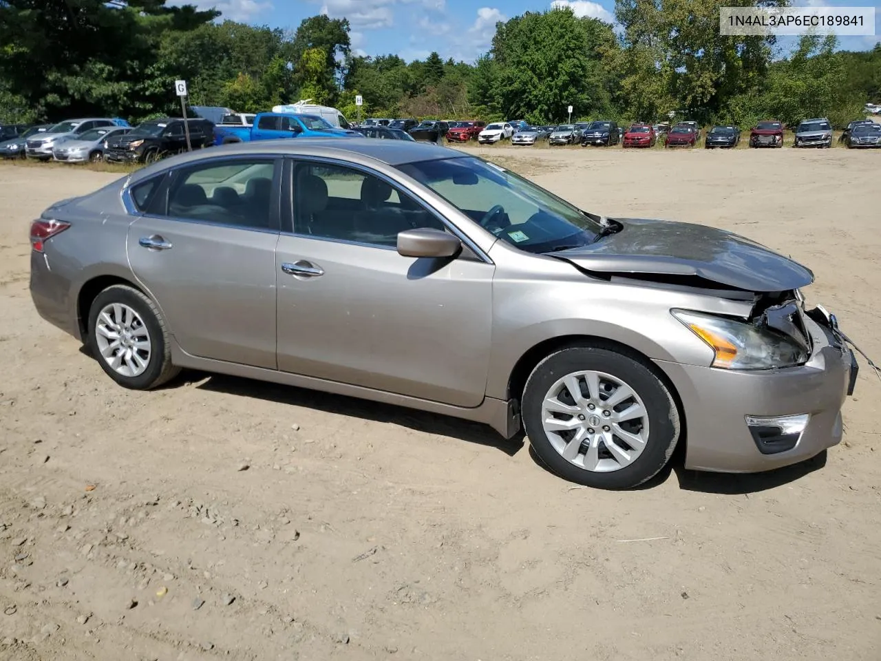 2014 Nissan Altima 2.5 VIN: 1N4AL3AP6EC189841 Lot: 70855984