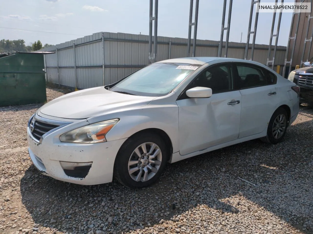 2014 Nissan Altima 2.5 VIN: 1N4AL3AP9EN378522 Lot: 70856234