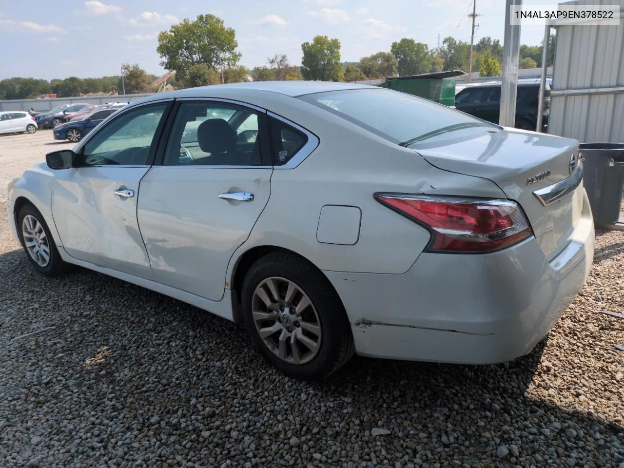 2014 Nissan Altima 2.5 VIN: 1N4AL3AP9EN378522 Lot: 70856234