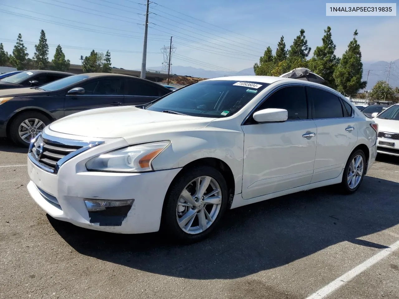 2014 Nissan Altima 2.5 VIN: 1N4AL3AP5EC319835 Lot: 71093604