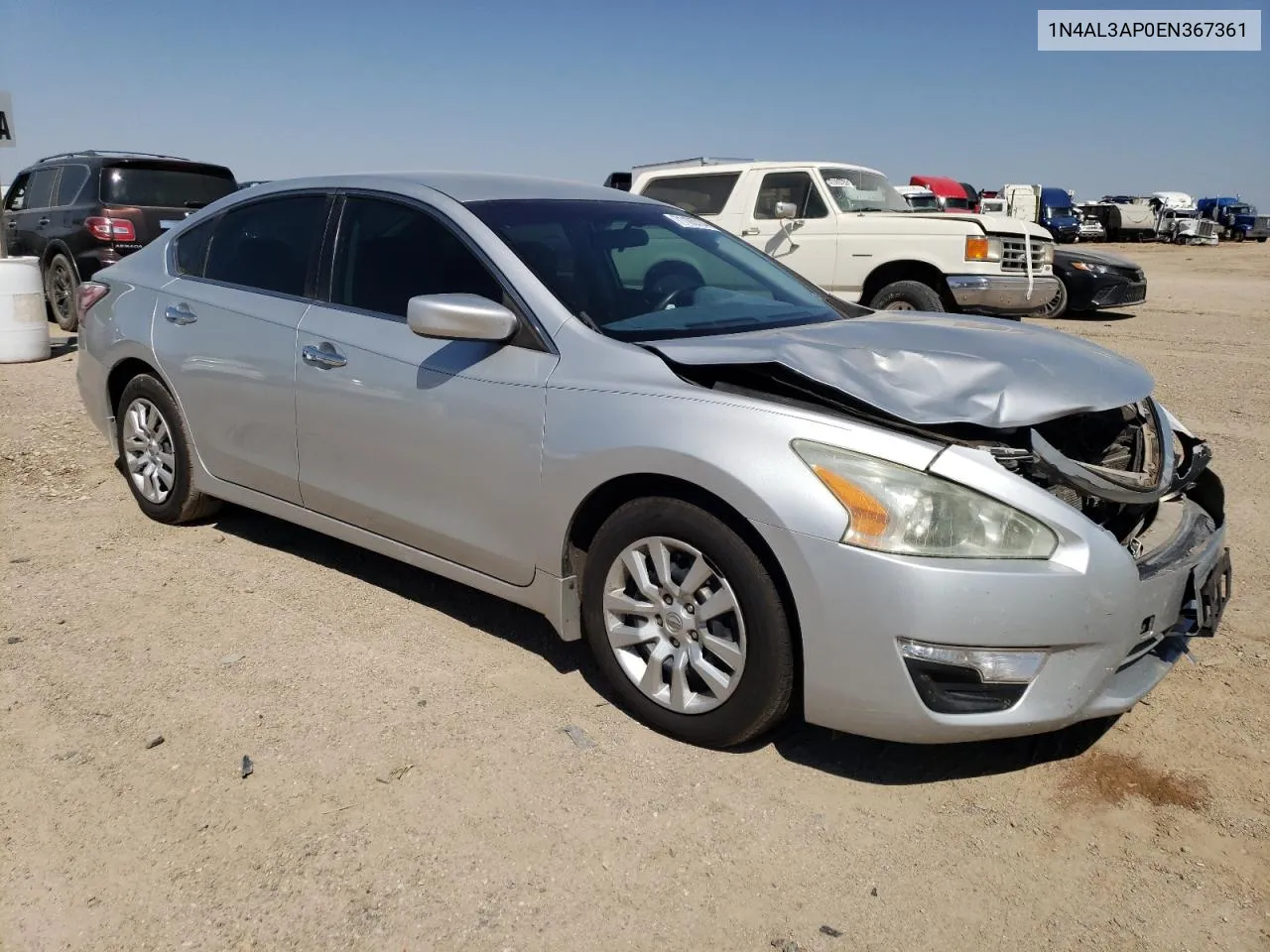 2014 Nissan Altima 2.5 VIN: 1N4AL3AP0EN367361 Lot: 71105704