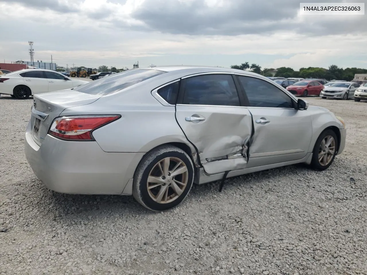 2014 Nissan Altima 2.5 VIN: 1N4AL3AP2EC326063 Lot: 71207224