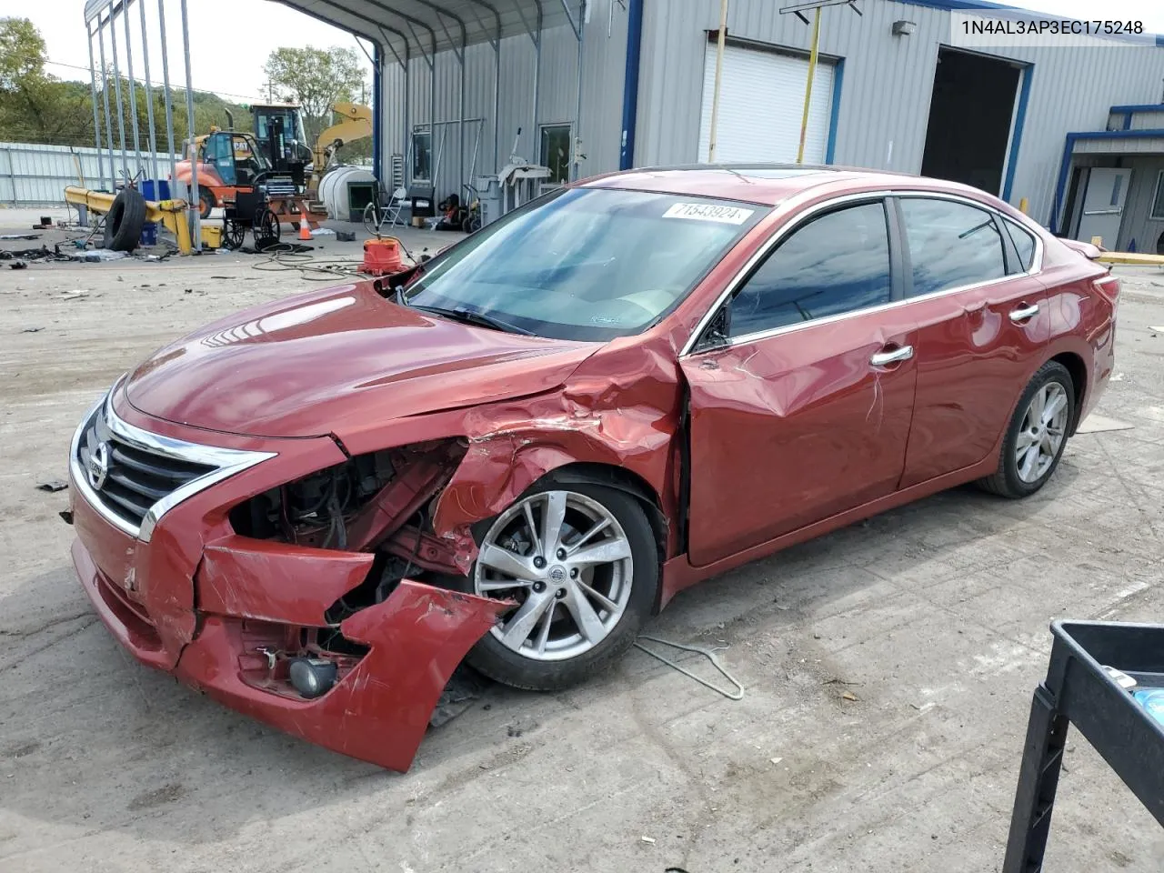 1N4AL3AP3EC175248 2014 Nissan Altima 2.5