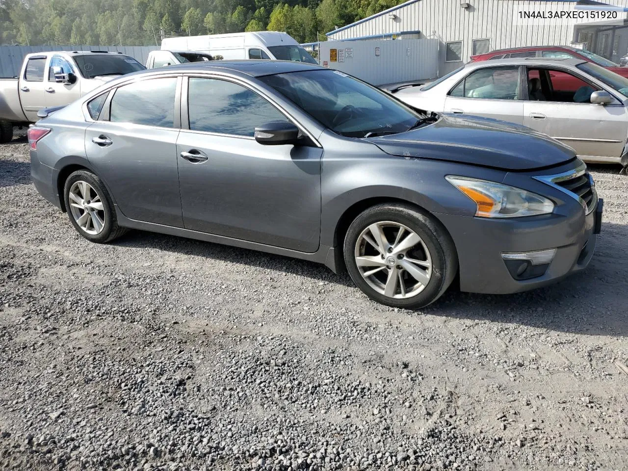 2014 Nissan Altima 2.5 VIN: 1N4AL3APXEC151920 Lot: 71554024