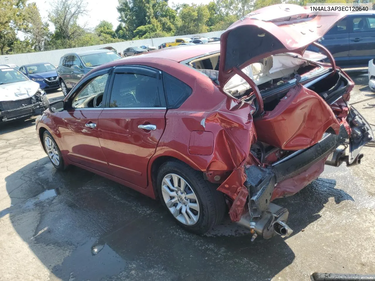 2014 Nissan Altima 2.5 VIN: 1N4AL3AP3EC120640 Lot: 71554764