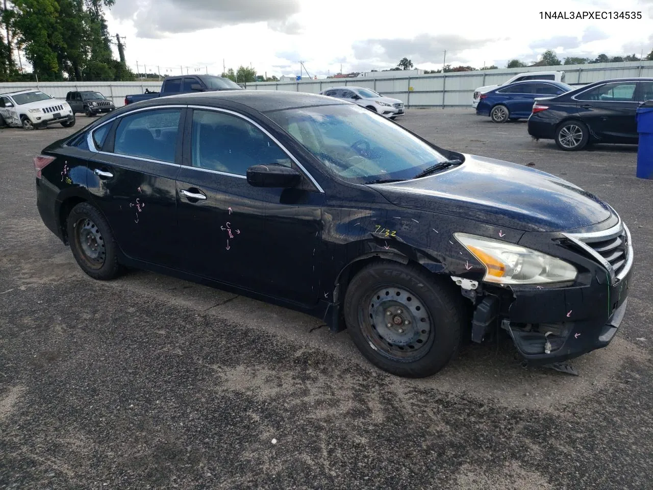 2014 Nissan Altima 2.5 VIN: 1N4AL3APXEC134535 Lot: 71565484