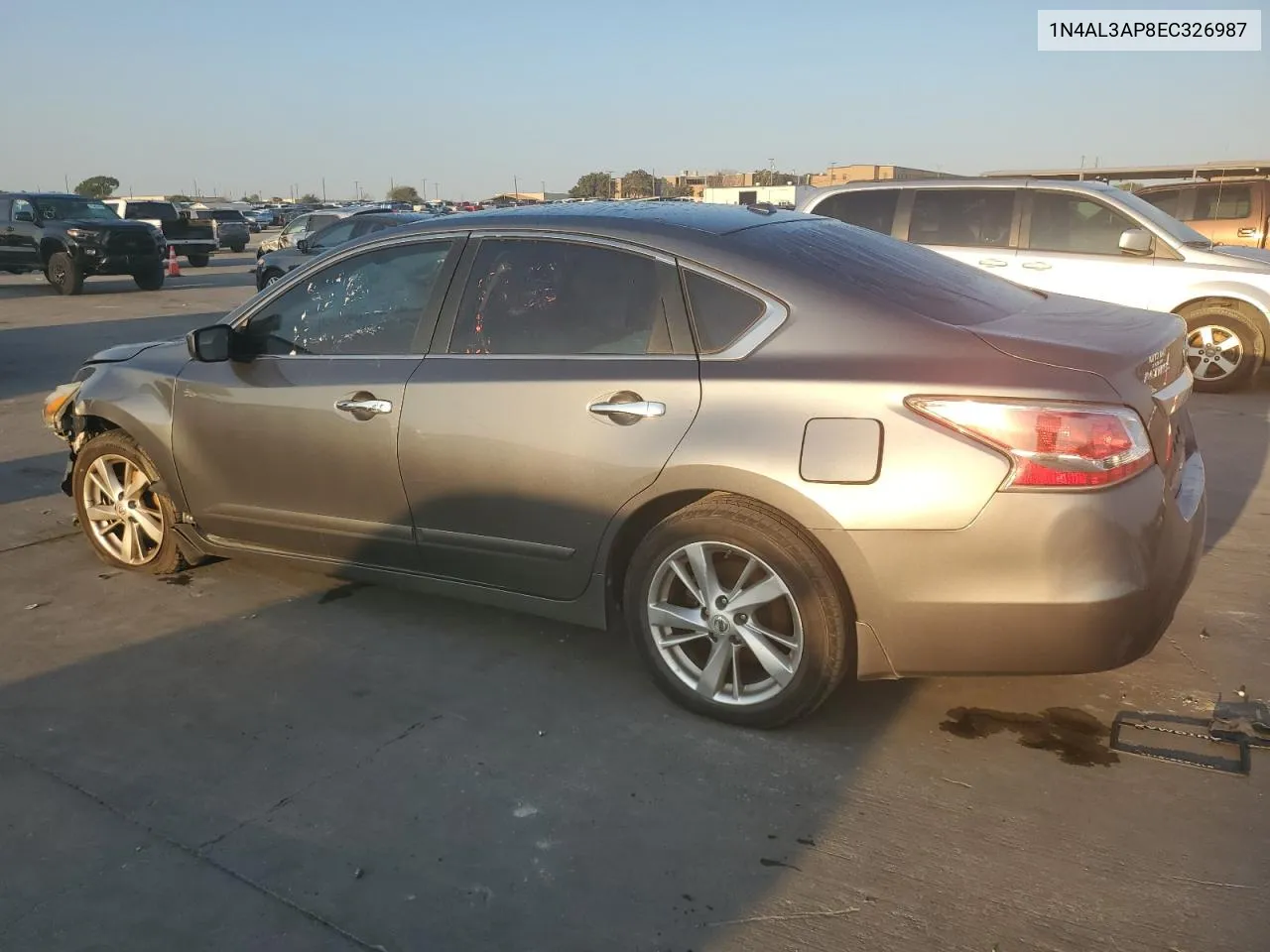 2014 Nissan Altima 2.5 VIN: 1N4AL3AP8EC326987 Lot: 71603394