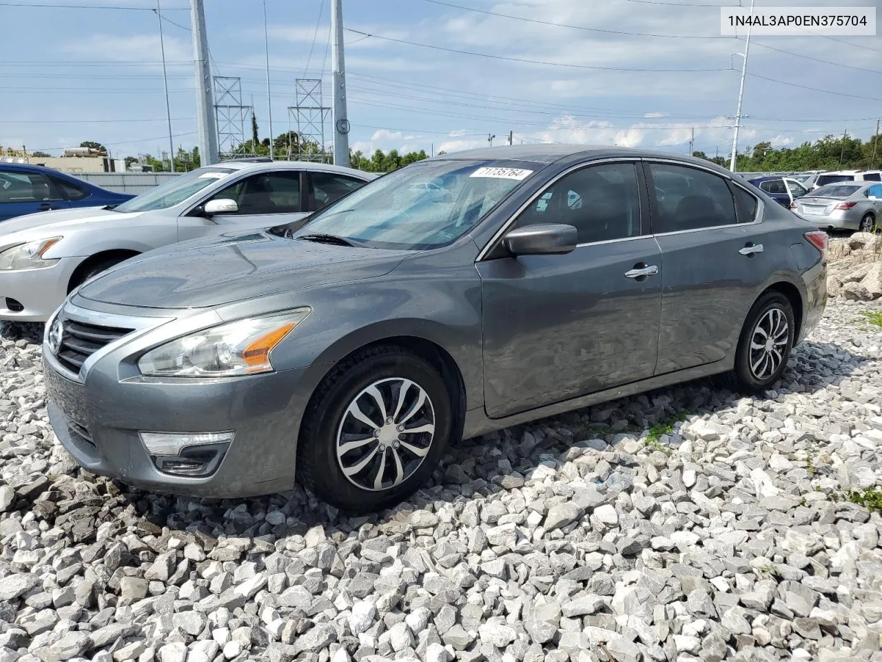 2014 Nissan Altima 2.5 VIN: 1N4AL3AP0EN375704 Lot: 71735764