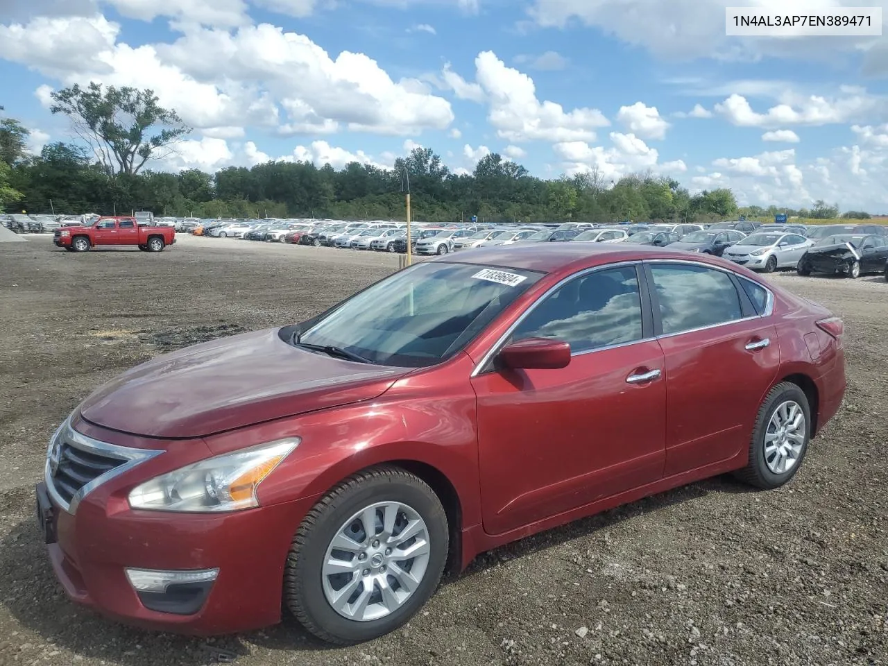 2014 Nissan Altima 2.5 VIN: 1N4AL3AP7EN389471 Lot: 71839604