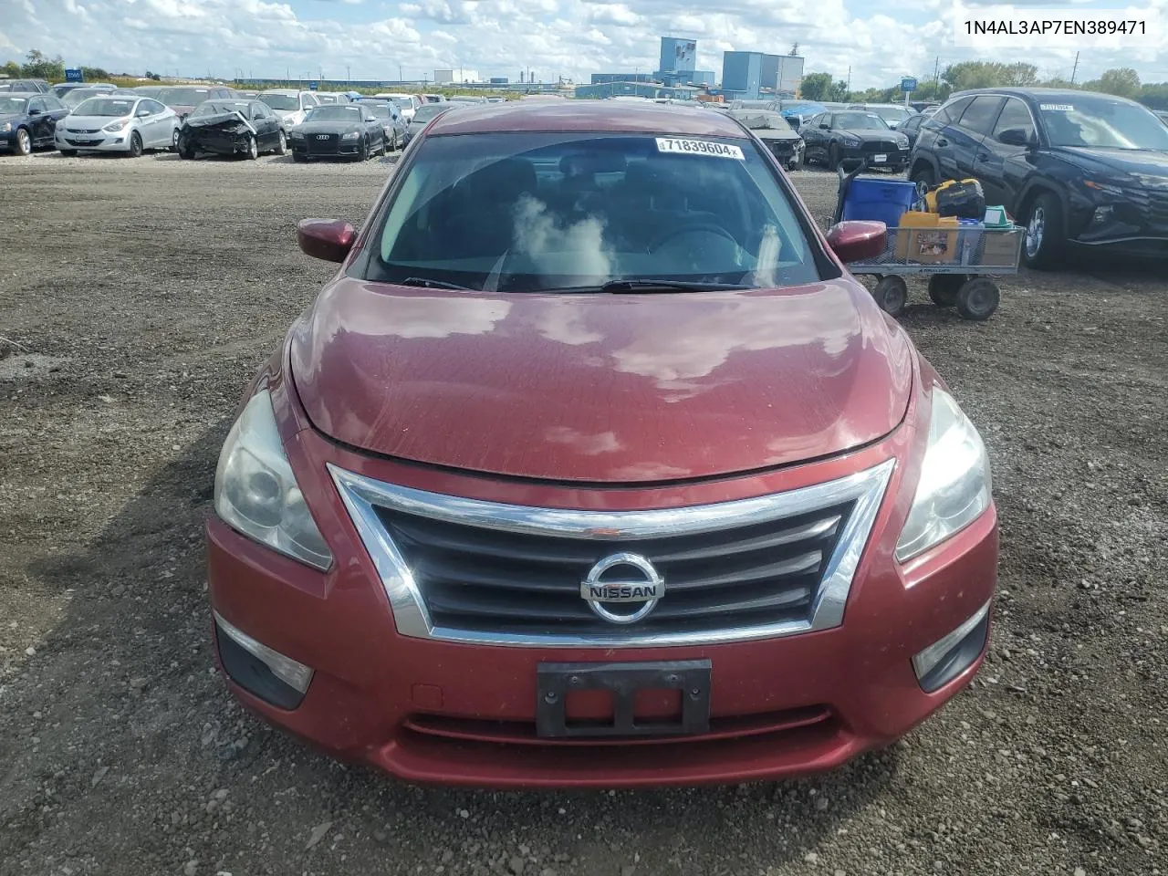 2014 Nissan Altima 2.5 VIN: 1N4AL3AP7EN389471 Lot: 71839604