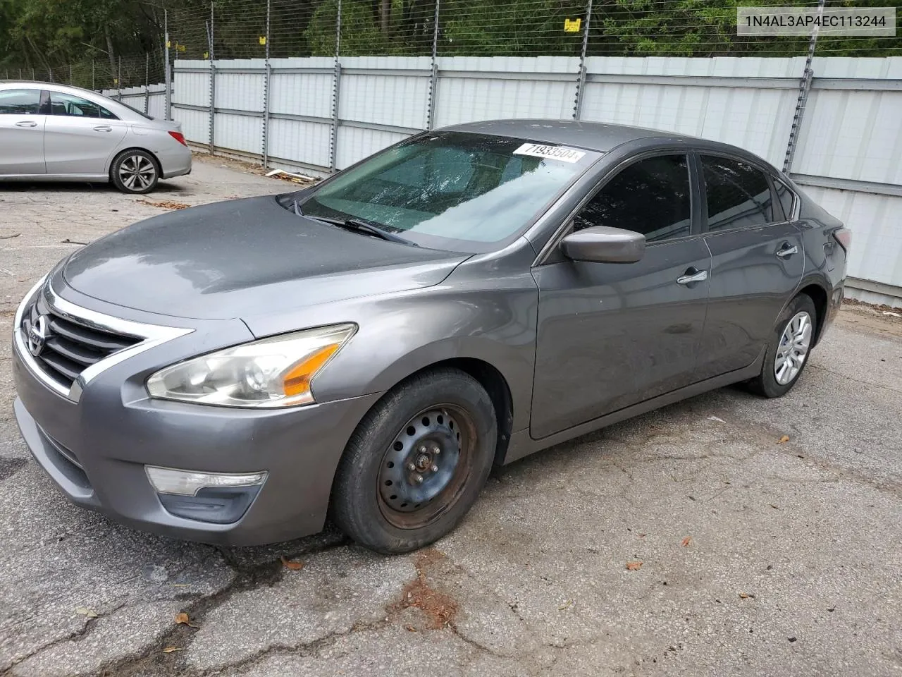 2014 Nissan Altima 2.5 VIN: 1N4AL3AP4EC113244 Lot: 71933504